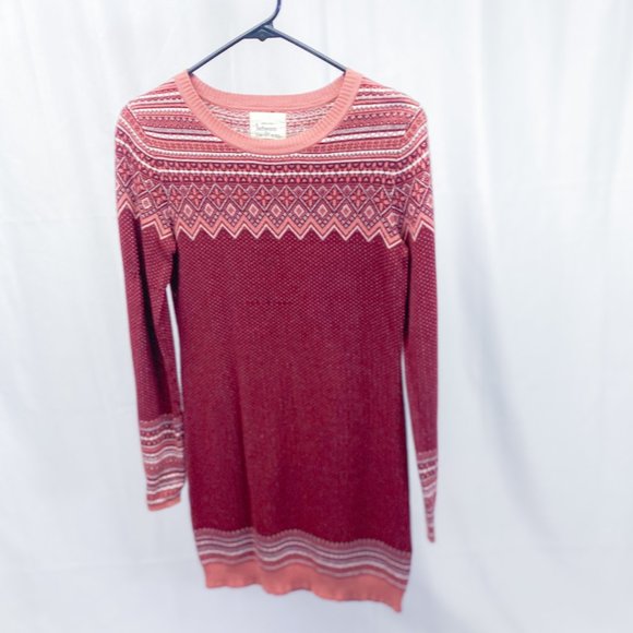 Cozy Casual Sweater Dress Between You & Me Wool Boho Fashion - Picture 4 of 9